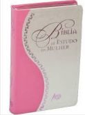 Biblia de Estudo da Mulher Rosa x Pérola